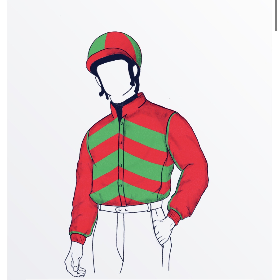 Giubba SCUDERIA GIAMBLANCO GALOPPO