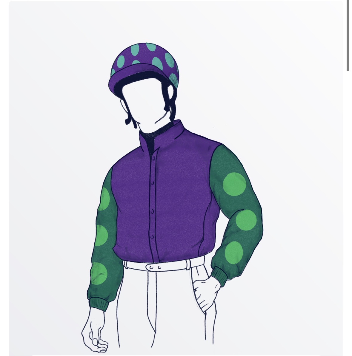 Giubba CASSONE HORSE RACING